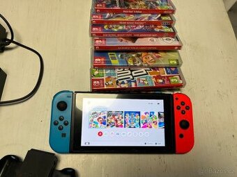 Nintendo Switch :7x hra ,komplet balení