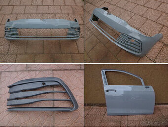 VW Golf VIII 8 orig nárazník 5H0807221H mřížka dveře 5H4