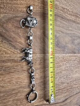 KRASNY STAROŽITNÝ STŘIBRNÝ ŠATLÉN