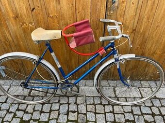 Dětská sedačka na kolo retro pěkný stav roky 1975