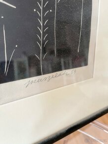 Obraz malovaný do tuše