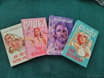 Knihy Jany Bernáškové (podepsané autorkou)