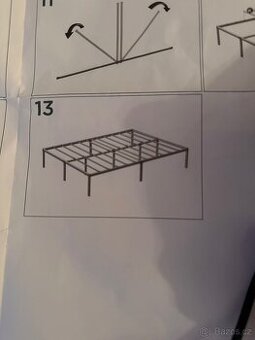 rám postele 140/200