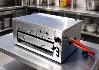 Profesionální plynový gril Helios MEATEOR nerez