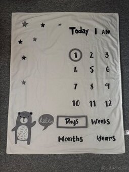 Milníková foto deka