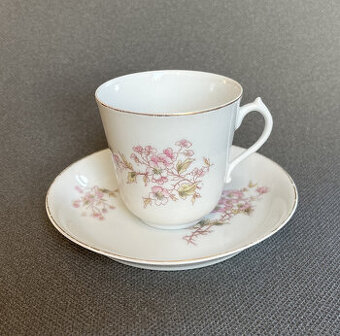 Starožitný šálek s podšálkem, De Fuisseaux Baudour