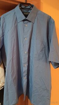 Modrá pánská košile 43-44