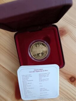 Sběratelská Zlatá mince 100 Euro 2010