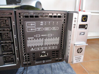 Proliant DL380 G8p, 2x XEON, 256GB RAM