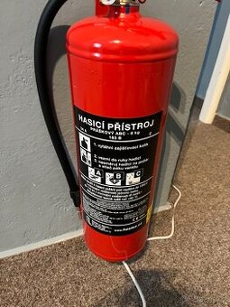 Práškový hasící přístroj 6kg