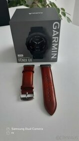 Kožený řemínek chytré hodinky Garmin - 1