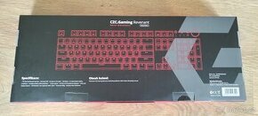 Herní klávesnice - CZC.Gaming Revenant, TTC Red, bílá