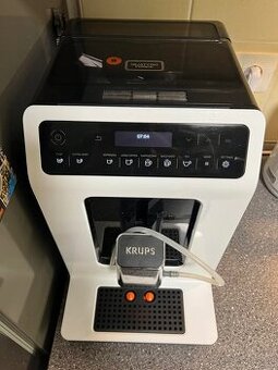 Kávovar KRUPS EA891110 Evidence White s nádobou na mléko