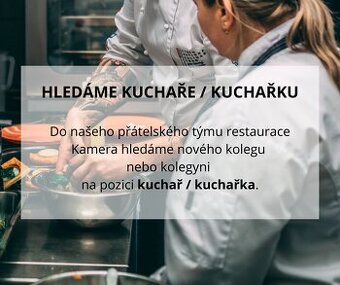Kuchař / kuchařka Praha 5 Barrandov