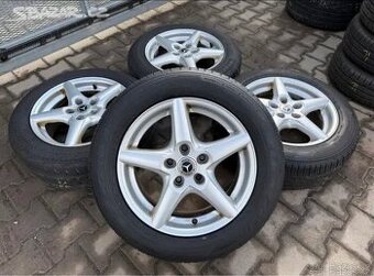 4x al kola 5x114.3 16 + pneu letní 205/60 R16