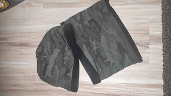Maskáčový set čepice+nákrčník,vel.cca 10let