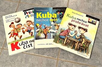 Kniha, knihy Kuba nechce číst/spát/prohrávat