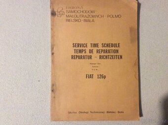 Servisní katalog Fiat 126p