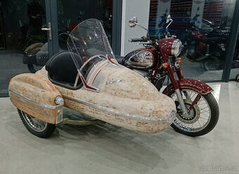 Velorex 560 – po renovaci, upravený pro JAWA 300 CL - 1