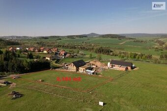 Stavební pozemek 2.183 m2, obec Kardavec, okr. Příbram