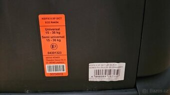 Dětská sedačka -Britax Romer Kidfix II XP SICT BR - červená