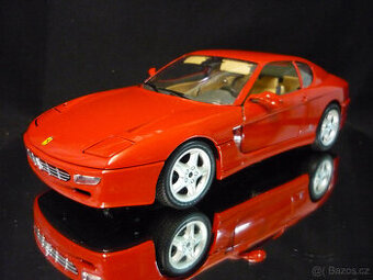 Ferrari 456 GT červené Bburago 1/18