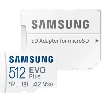 Samsung MicroSDXC 512GB EVO Plus - záruka