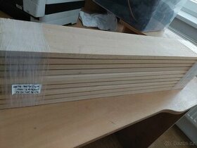 Dřevěný práh BK 800x150x20 mm, lakovaný