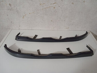 BMW E46 - krytky/lišty pod světla 2ks - orientblau metallic