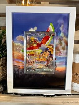Pokémon extended illustration Ho-oh DRI#230 + UV obal +
