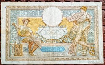 100 franků 1937. Francie.