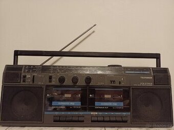 Telefunken PCR 33 twin radiomagnetofon retro 2 kazeťák