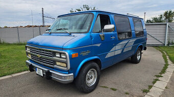 1993 Chevrolet G20 Van, 5.7 V8, pěkný originální stav