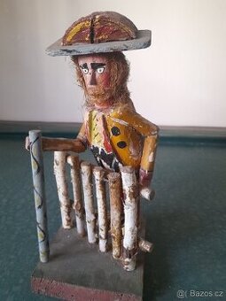 Starožitný dřevěný Krakonoš