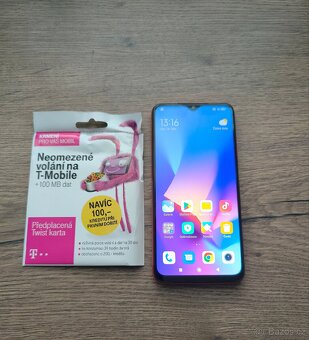Prod.Xiaomi redmi 9T 4GB/256GB+Karta T-Mobile+100Kč kredit