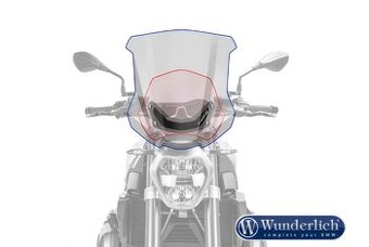 Čelní sklo Wunderlich MARATHON na motorku BMW R 1200 R LC