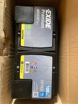Autobaterie Exide 100Ah
