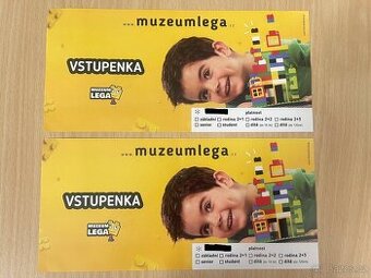LEGO Muzeum Praha pro rodinu (vstupenky)