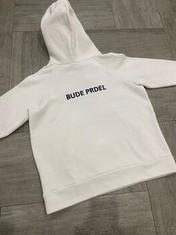 Bila mikina 3v1 Bude prdel