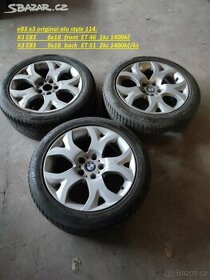 Bmw alu style 114 r18 kusovky(nekompletní sada)