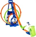 Vystřelovací trojitá dráha HOT WHEELS TRACK BUILDER TORY SET