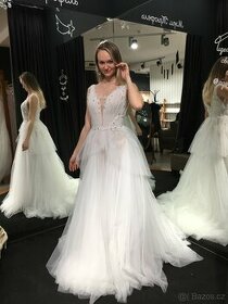 Svatební šaty, vel. 36