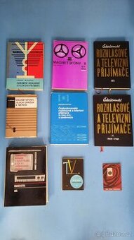 Knihy, návody o elektronice staré