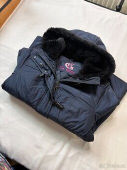 Luxusní zimní bunda Gil Bret | kožíšek | vel. 40 L