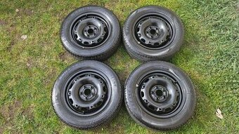 Škoda Fabia letní kola pneumatiky 165/70R14 disky 14"