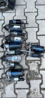 Startéry škoda a vw různé obsahy motoru