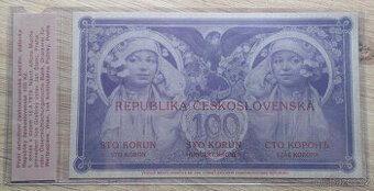 100 korun 1919 Ivančice