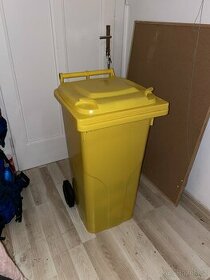 Plastová popelnice - žlutá - 240L