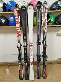 Sjezdové lyže DOPRODEJ 163-168cm Volkl,AK,Head