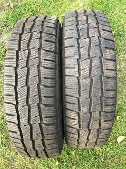 Prodám 2x pneu Michelin 195/75-R16C zimní.